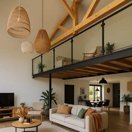 Verre trempé feuilleté pour garde corps