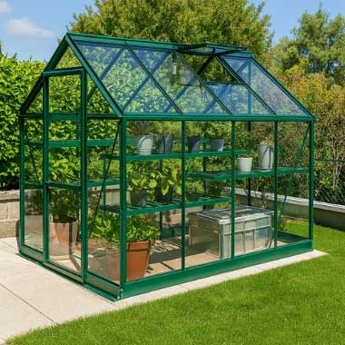 verre trempé pour serre de jardin verre trempé 4 mm