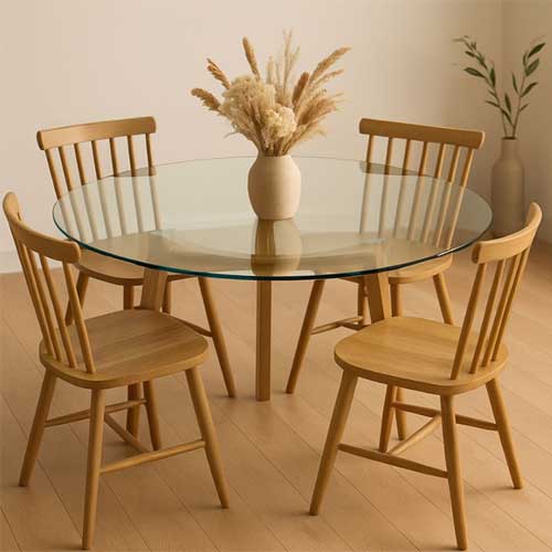 Plaque de table rond